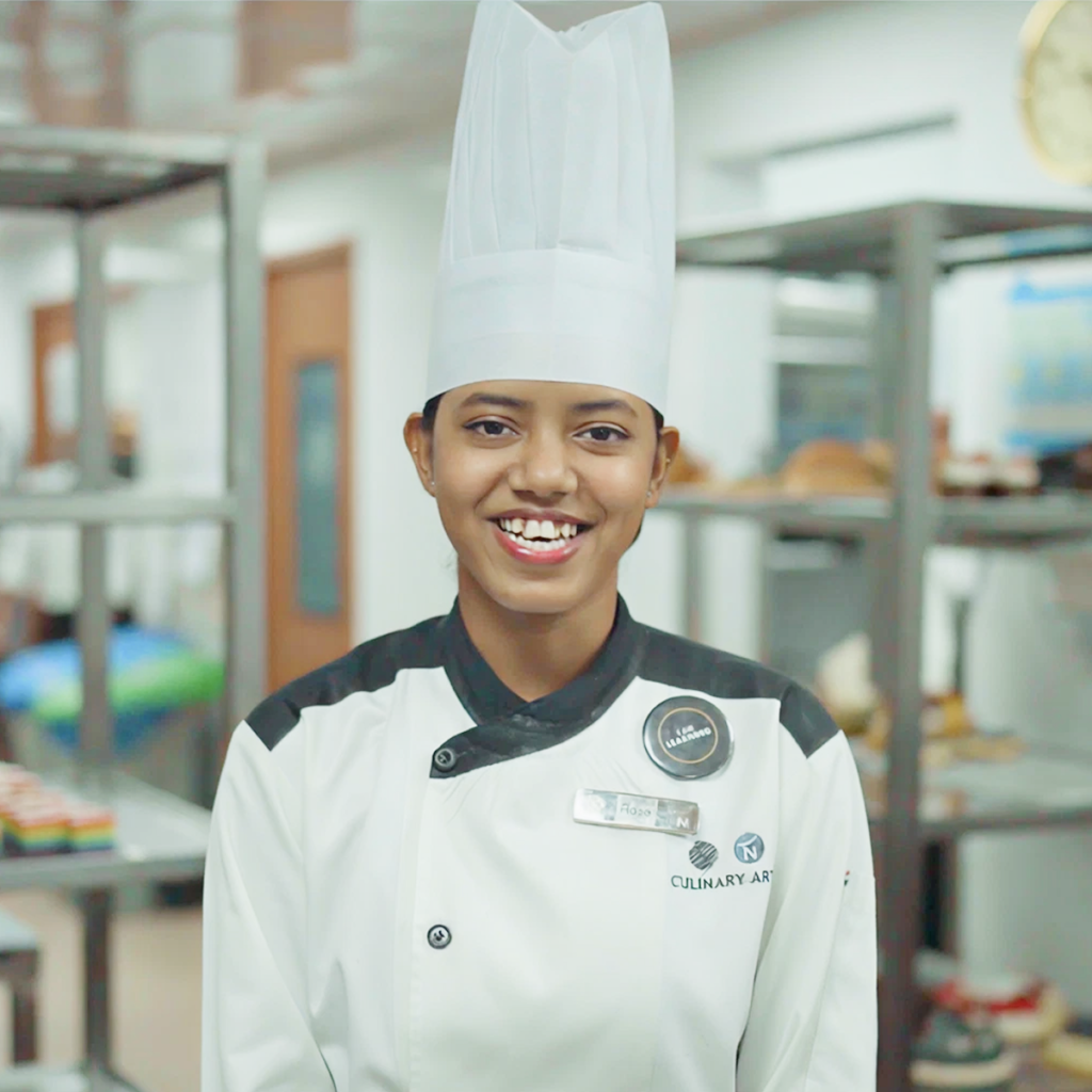 Student from The Accor Indian Talent Initiative